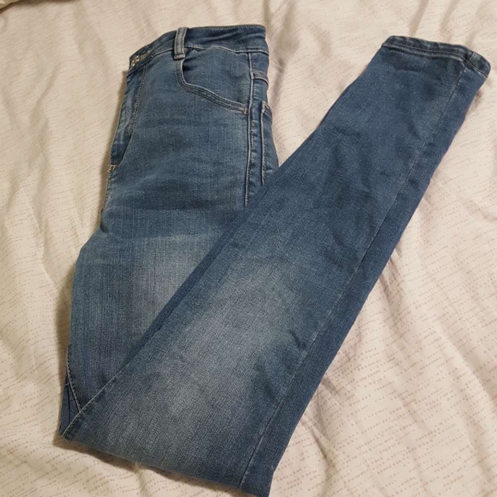 Garage ultra high rise skinny jeans